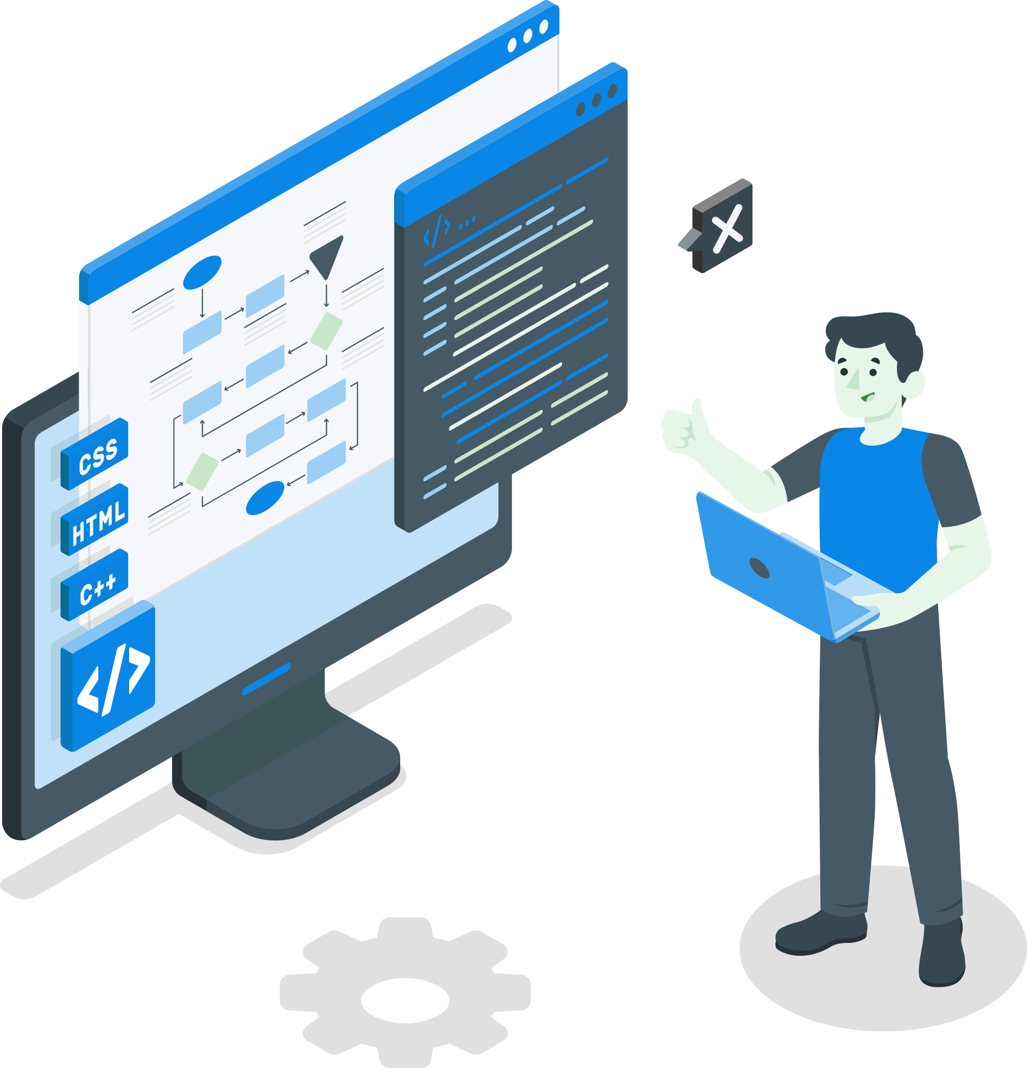 Dashboard Illustration